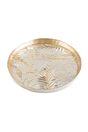 Marke: Tropic Glass Tray Gold Kategorie: Tablett 153. 19. 01. 1551 - 3