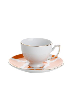 Marokko Desen3 Orange Untertasse Teetasse 170cc PRL18903 - 2