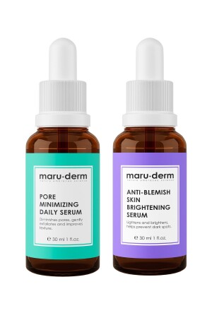 Maruderm 2er-Pack Serum-Set – Blemish Serum & Bha Pore Serum Mrd104 8682392495188 - 2