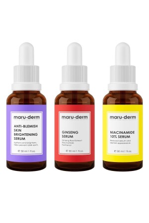 Maruderm 3-teiliges Opportunity Serum Set Mrd502 – Niacinamid 10 % Serum, Ginseng Serum, Blemish Serum 8682397018511 - 6