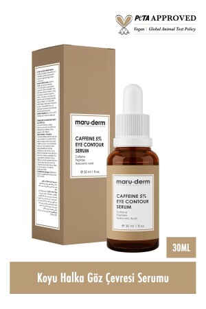 Maruderm Koffein 5 % + Peptide + Hyaluronsäure Augenkonturserum 30 ml - 4