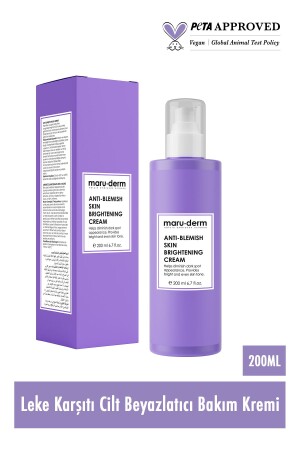 Maruderm Leke Karşıtı Cilt Beyazlatıcı Bakım Kremi 200 ml - 4