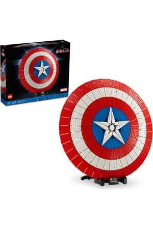 ® Marvel Captain America's Shield 76262 – Bauset für Erwachsene (3128 Teile) - 1