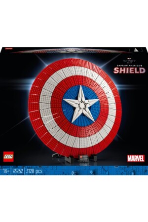 ® Marvel Captain America's Shield 76262 – Bauset für Erwachsene (3128 Teile) - 5