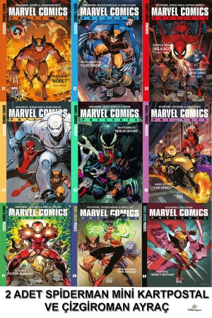 Marvel Comics Presents (1-9) Türkçe Çizgiroman Spiderman Mini Kartpostal Ve Çizgiroman Ayraç - 3