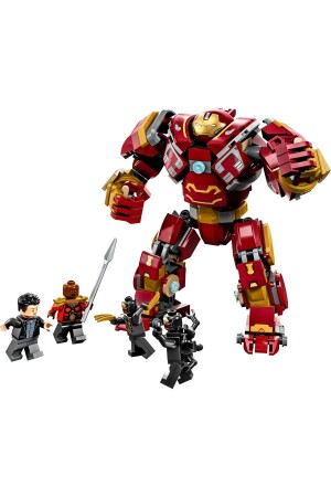 ® Marvel Hulkbuster: Kampf um Wakanda 76247 – Bauset für Kinder ab 8 Jahren (385 Teile) - 4