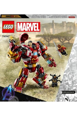 ® Marvel Hulkbuster: Kampf um Wakanda 76247 – Bauset für Kinder ab 8 Jahren (385 Teile) - 5