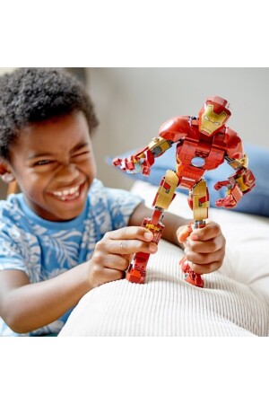 ® Marvel Iron Man Figürü 76206 Yapım Seti (381 Parça) RS-L-76206 - 8