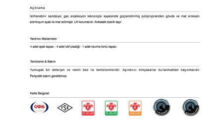 Marvel-S Sandalye 2 Adet - 8