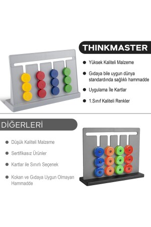 Master Abacus Rubik Abacus Montessori Intelligenzspiel unterstützt mit digitalen Spielkarten - 9