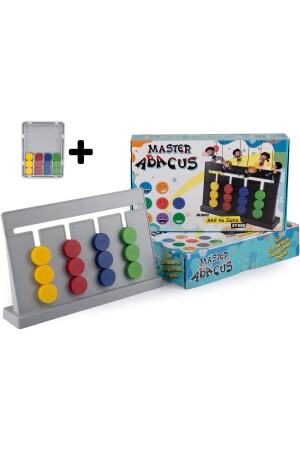 Master Abacus Rubik Abacus Montessori Intelligenzspiel unterstützt mit digitalen Spielkarten - 2