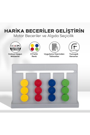 Master Abacus Rubik Abaküs Montessori Zeka Oyunu Dijital Oyun Kartları Ile Destekli - 6