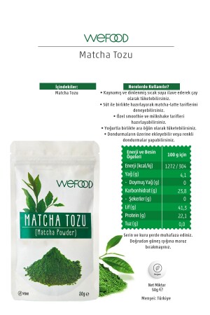 Matcha-Pulver 50 gr 2er-Pack 8681749103081 - 5