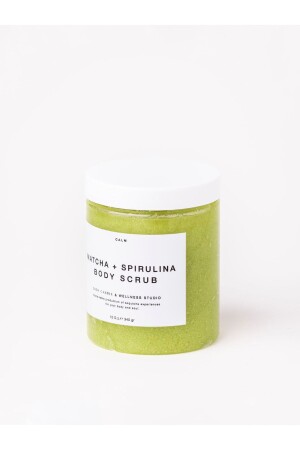 Matcha Spirulina Body Scrub Vücut Ovması Jel Peeling - 2