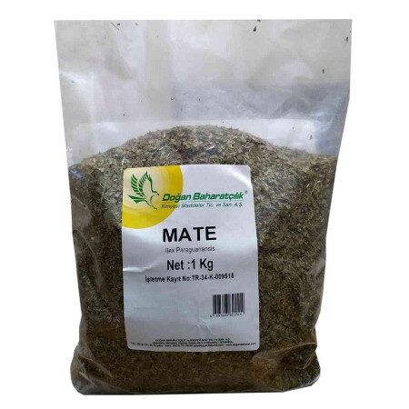 Mate Leaf Herb Natural 1000 Gr Packung - 3