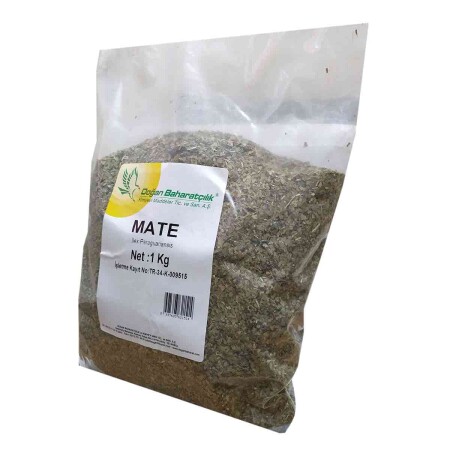 Mate Leaf Herb Natural 1000 Gr Packung - 7