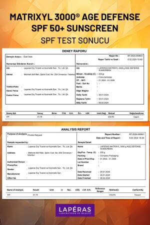 Matrixyl 3000® Peptides Spf 50 Dolgunlaştırıcı Canlandırıcı Hyaluronic Vegan Yüz Güneş Kremi 75ml - 4