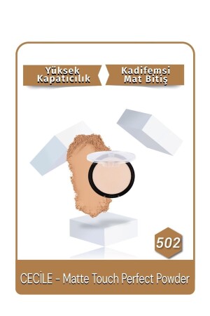 Matte Touch Perfect Powder Pudra 502 Beige - 2