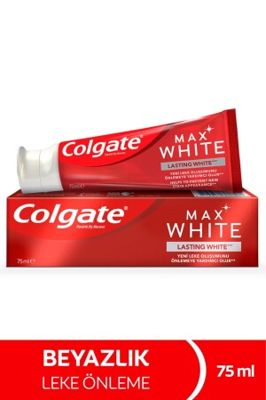 Max White Kalıcı Beyazlık Beyazlatıcı Diş Macunu 75 ml - 1