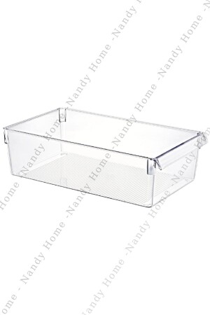 Maxi Tall Clear Buzdolabı & Dolap Içi Düzenleyici Organizer 3 Adet NDY-EP-612-1 - 6