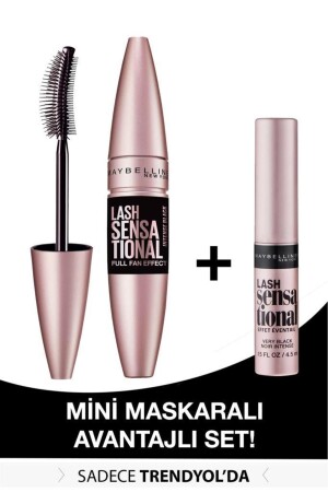 Maybellıne Lash Sensatıonal Maskara Intense Black Mını Maybellıne Lash Mascara - 1