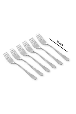 Mediterranes Set mit 6 Tafelgabeln EVIDEA11333 - 6