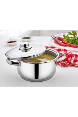 Mega Steel Deep Pot 20 cm 2. 80lt MG020 - 1