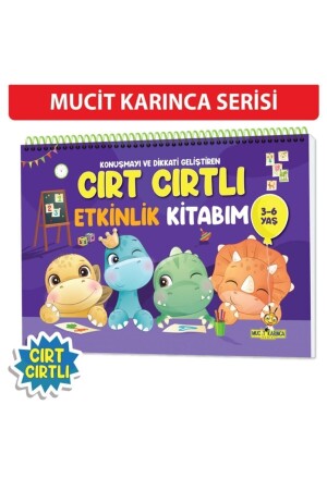 Mein Klett-Aktivitätsbuch für 3-6-Jährige, das Sprache und Aufmerksamkeit verbessert cırt3 - 3