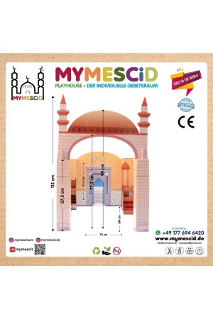 Meine Moschee – Meine Moschee – Moschee für Kinder – Kinder-Moschee 170 x 240 - 6