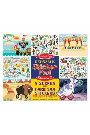 Melissa und Doug Stickerbuch – Abenteuer MP27098 - 2