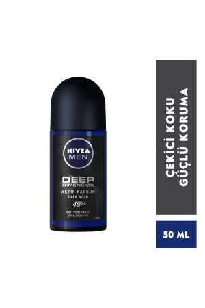 Men Deep Dimension Duş Jeli 500 ml Sprey Deodorant 150 ml Roll-on Deodorant 50 ml  banyo - 8