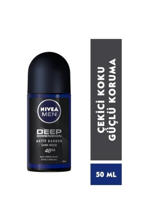 Men Deep Dimension Herren-Körperpflegeset – Duschgel 500 ml – Deodorant 150 ml – Roll-on 50 ml - 5