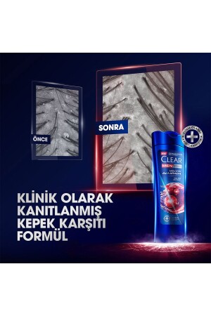 Men Kepeğe Karşı Etkili Şampuan Hızlı Stil 2si 1 Arada 350 ml x 3 - 6