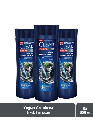 Men Kepeğe Karşı Etkili Şampuan Yoğun Arındırıcı 350 ml X3 - 3