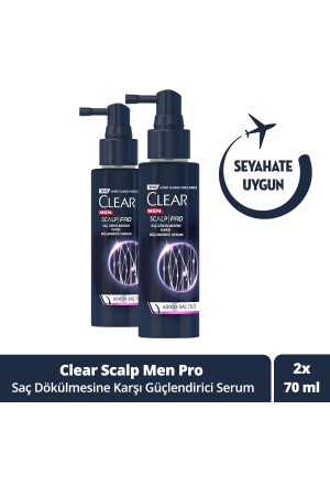 Men Scalp Pro Güçlendirici Serum Saç Dökülmesine Karşı 70 ml X2 - 1