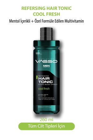 Mentol Ve Multivitaminli Ferahlatıcı Saç Toniği - Hair Tonic 260 ml - 2