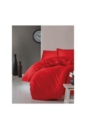 Mer-tim Cotton Ranforce Double King Size 240x260 Bettbezug Bettbezug – Rot MERTM000693 - 3