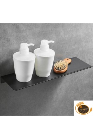 Metall Badezimmer Shampoo Racks Küche Wand montiert Toilette Dusche Lagerregale Zubehör ttv-1 - 3