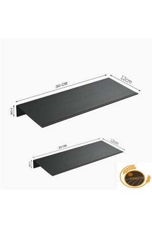 Metall Badezimmer Shampoo Racks Küche Wand montiert Toilette Dusche Lagerregale Zubehör ttv-1 - 8