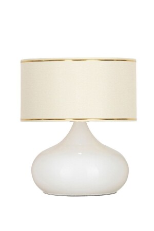 Metallbeine Beige Farbe Tisch-Nachttisch-Vitrine Top Lampenschirm ELIPSE LAMPSHADE- DESERT BEIGE - 2