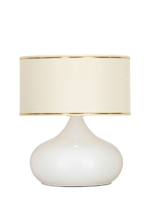 Metallbeine Beige Farbe Tisch-Nachttisch-Vitrine Top Lampenschirm ELIPSE LAMPSHADE- DESERT BEIGE - 4