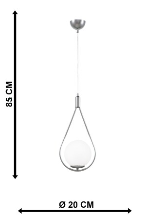 Mexikanisches Einzelchrom-Weiß-Glop-Glas BEG0967BEG01 - 7