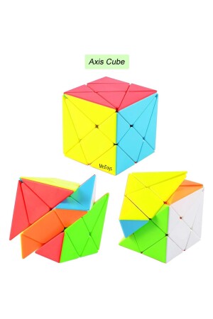 Mgc B2 Axis Cube 3x3 Zeka Sabır Küpü Akıl Küpü Sihirli Küp mrs-bbb2 - 6