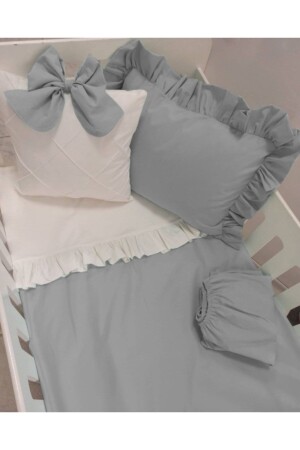 Mia Grey Baby-Bettbezug-Set 100 x 150 - 3