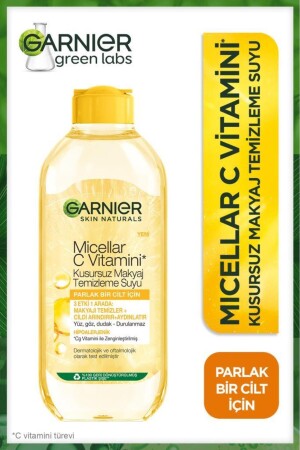 Micellar C Vitamini Kusursuz Makyaj Temizleme Suyu 400ml - 2