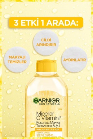 Micellar C Vitamini Kusursuz Makyaj Temizleme Suyu 400ml - 4