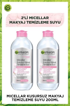 Micellar Kusursuz Makyaj Temizleme Suyu 200ml 2'li Set - 1