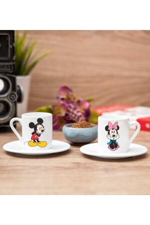 Mickey Mouse Valentinstags-Spezialset mit 2 Kaffeetassen TAP1032 - 4