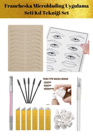 Microblading-Anwendungsset Borstentechnik-Set mcrc099 - 1