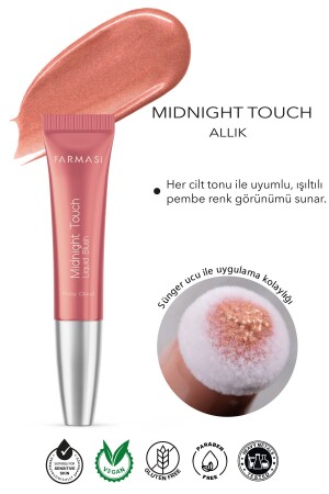 Midnight Touch Soft Sponge Tip Liquid Blush Pinky Cloud 12 ml - 1